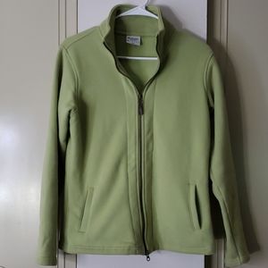 Columbia zip-up sweater